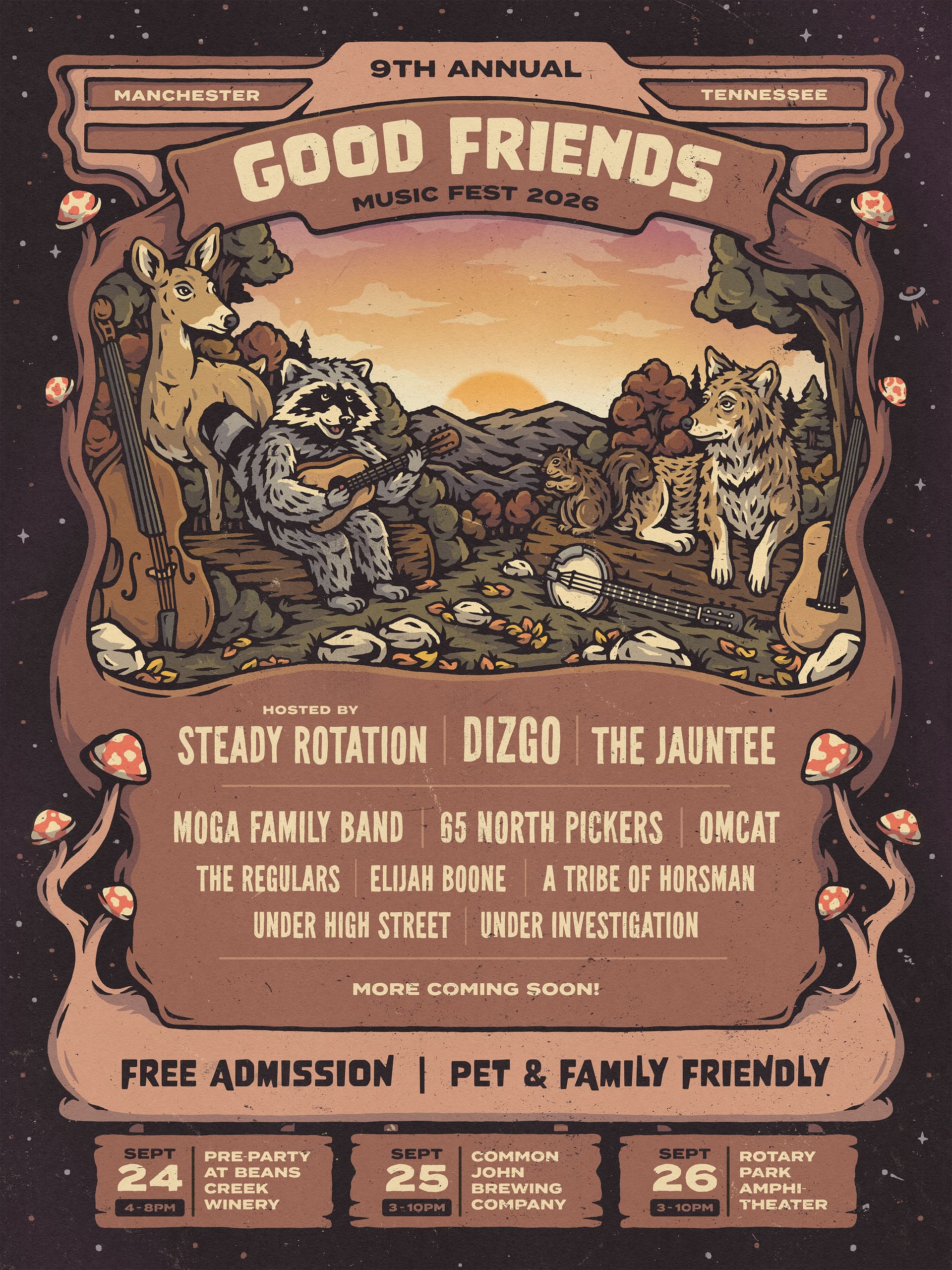 Good Friends Music Fest 2026 Official Lineup