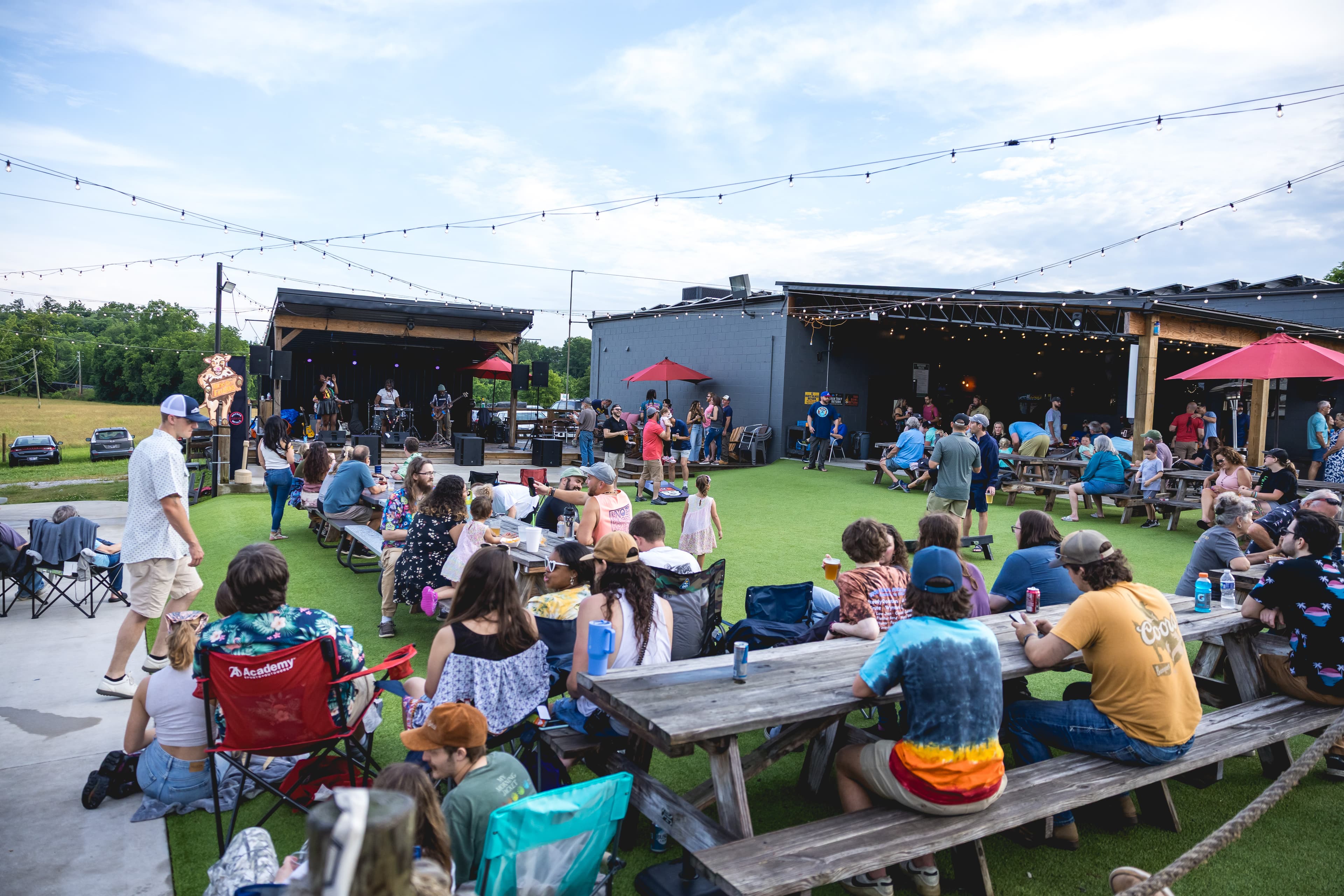 The Rotary Park Amphitheater festival grounds in Manchester, Tennessee